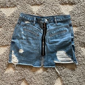 Blanknyc denim skirt